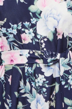 YOURS LONDON Curve Navy Blue & Pink Floral Mesh Panel Skater Dress 9 YOURS LONDON Curve Navy Blue & Pink Floral Mesh Panel Skater Dress -Outlet Stylo Wise Store 8a849b4a 7d9c 45 162041 Z scaled