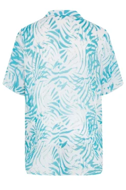 YOURS Curve Blue Tropical Print Batwing Blouse 11 YOURS Curve Blue Tropical Print Batwing Blouse -Outlet Stylo Wise Store 8ab00c06 e681 42 173978 Y scaled