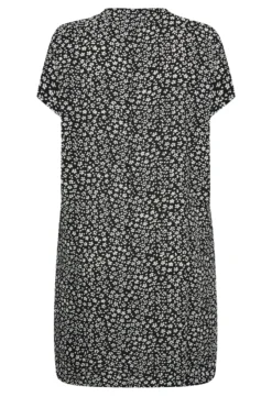 YOURS Curve Black Floral Tunic Dress -Outlet Stylo Wise Store 8ab06124 4d37 4e 174362 Y scaled