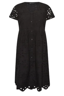 YOURS PETITE Curve Black Broderie Anglaise Mini Smock Dress 10 YOURS PETITE Curve Black Broderie Anglaise Mini Smock Dress -Outlet Stylo Wise Store 8b742887 f64e 40 174524 X scaled