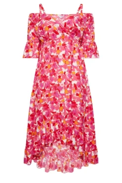 YOURS Curve Pink Floral Cold Shoulder Midaxi Dress 10 YOURS Curve Pink Floral Cold Shoulder Midaxi Dress -Outlet Stylo Wise Store 8e747c23 d9b0 49 137287 X scaled