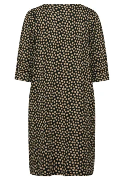 YOURS Curve Black & Beige Polka Dot Midi Dress 11 YOURS Curve Black & Beige Polka Dot Midi Dress -Outlet Stylo Wise Store 8eb57027 2b71 41 174203 Y scaled