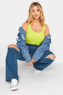 YOURS Curve Mid Blue Ripped Stretch Wide Leg Jeans 8 YOURS Curve Mid Blue Ripped Stretch Wide Leg Jeans -Outlet Stylo Wise Store 8fa852c9 1236 4e 143029 D scaled