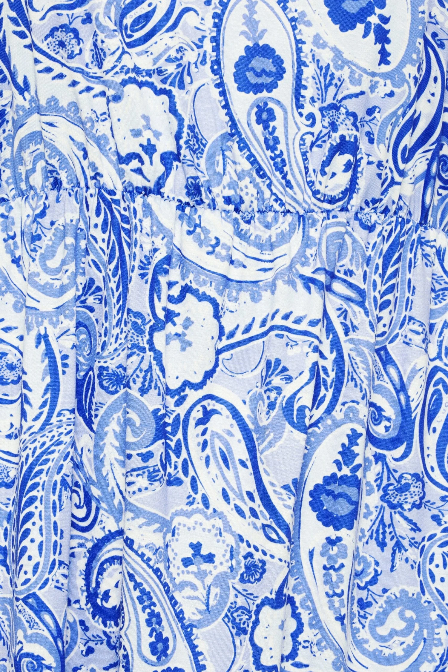 LIMITED COLLECTION Curve Blue Paisley Print Sundress 4 LIMITED COLLECTION Curve Blue Paisley Print Sundress - Image 4