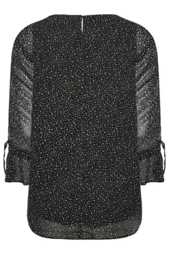 YOURS Curve Black Polka Dot Bell Sleeve Blouse 11 YOURS Curve Black Polka Dot Bell Sleeve Blouse -Outlet Stylo Wise Store 920ce8f4 ab89 45 174195 Y scaled