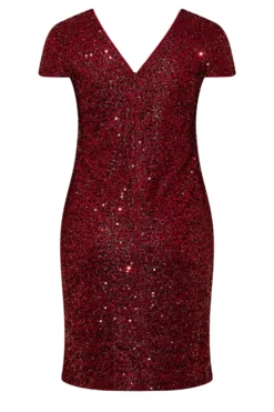 YOURS LONDON Curve Red Sequin Embellished Shift Dress 11 YOURS LONDON Curve Red Sequin Embellished Shift Dress -Outlet Stylo Wise Store 94e02347 aeda 47 161715 Y scaled