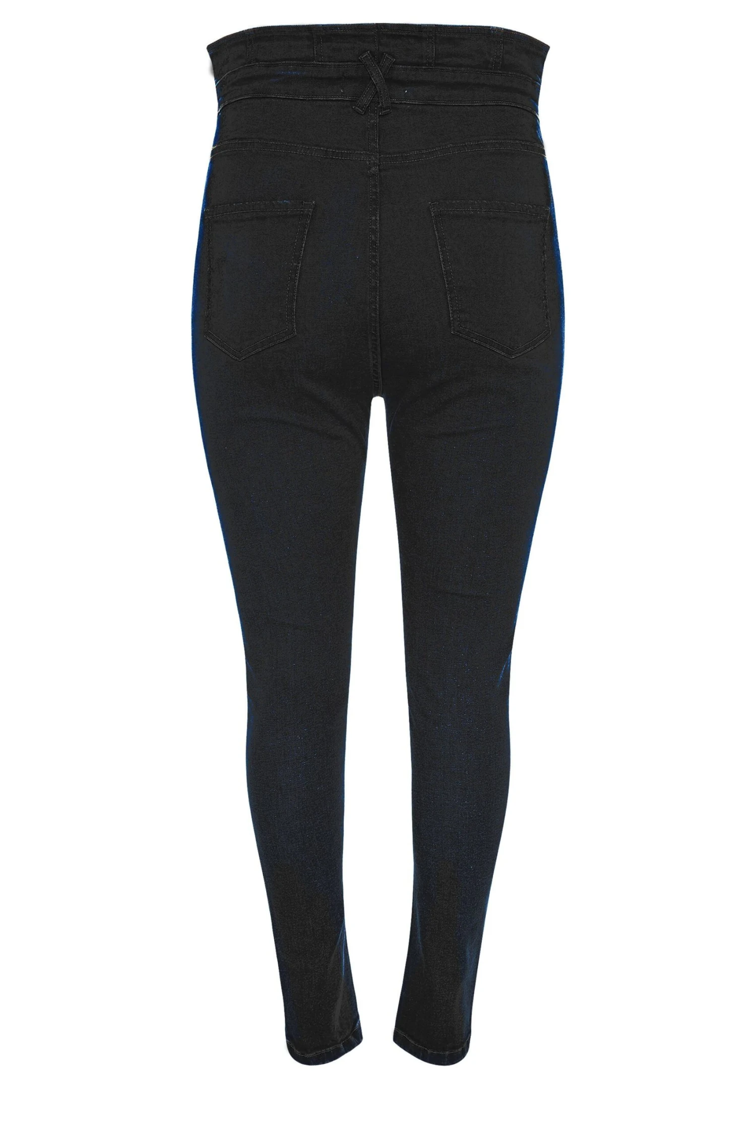 YOURS Curve Black Corset Waist Stretch Skinny AVA Jeans 5 YOURS Curve Black Corset Waist Stretch Skinny AVA Jeans - Image 5