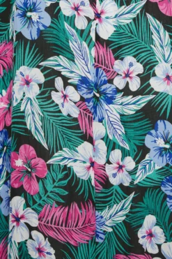 YOURS Curve Pink Tropical Print Maxi Beach Dress -Outlet Stylo Wise Store 97e14070 e1b3 46 150349 Z scaled