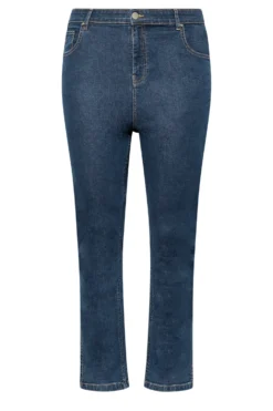 YOURS Curve Blue Side Split Stretch Straight Leg Jeans 10 YOURS Curve Blue Side Split Stretch Straight Leg Jeans -Outlet Stylo Wise Store 9818d56c 7548 4c 143021 X scaled