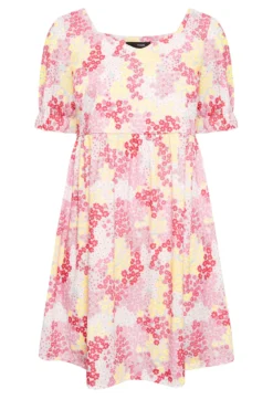 LIMITED COLLECTION Curve Pink Ditsy Floral Sweetheart Dress 10 LIMITED COLLECTION Curve Pink Ditsy Floral Sweetheart Dress -Outlet Stylo Wise Store 98778de4 e7a9 42 215514 X scaled