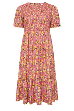 LIMITED COLLECTION Curve Pink Ditsy Print Midaxi Dress 10 LIMITED COLLECTION Curve Pink Ditsy Print Midaxi Dress -Outlet Stylo Wise Store 9a861f0a 0aa7 4a 215540 X scaled