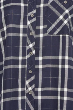 YOURS Curve Navy Blue Check Boyfriend Shirt 9 YOURS Curve Navy Blue Check Boyfriend Shirt -Outlet Stylo Wise Store 9e08b69a b601 44 131711 Z scaled