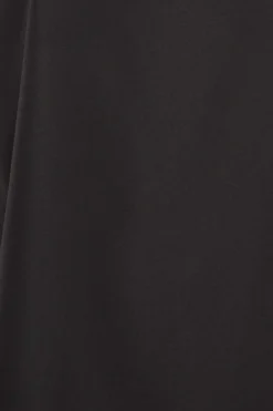 YOURS Curve Black Tab Sleeve Blouse -Outlet Stylo Wise Store 9eb01c60 9f12 41 174318 Z scaled