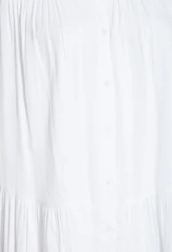 YOURS Curve White Tiered Short Sleeve Shirt -Outlet Stylo Wise Store a040f204 f86e 41 131487 S scaled