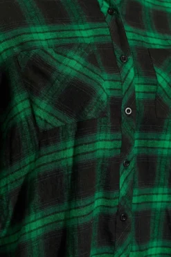 YOURS Curve Green & Black Check Brushed Boyfriend Shirt 9 YOURS Curve Green & Black Check Brushed Boyfriend Shirt -Outlet Stylo Wise Store a3a20b5e a4b0 4f 131659 Z scaled