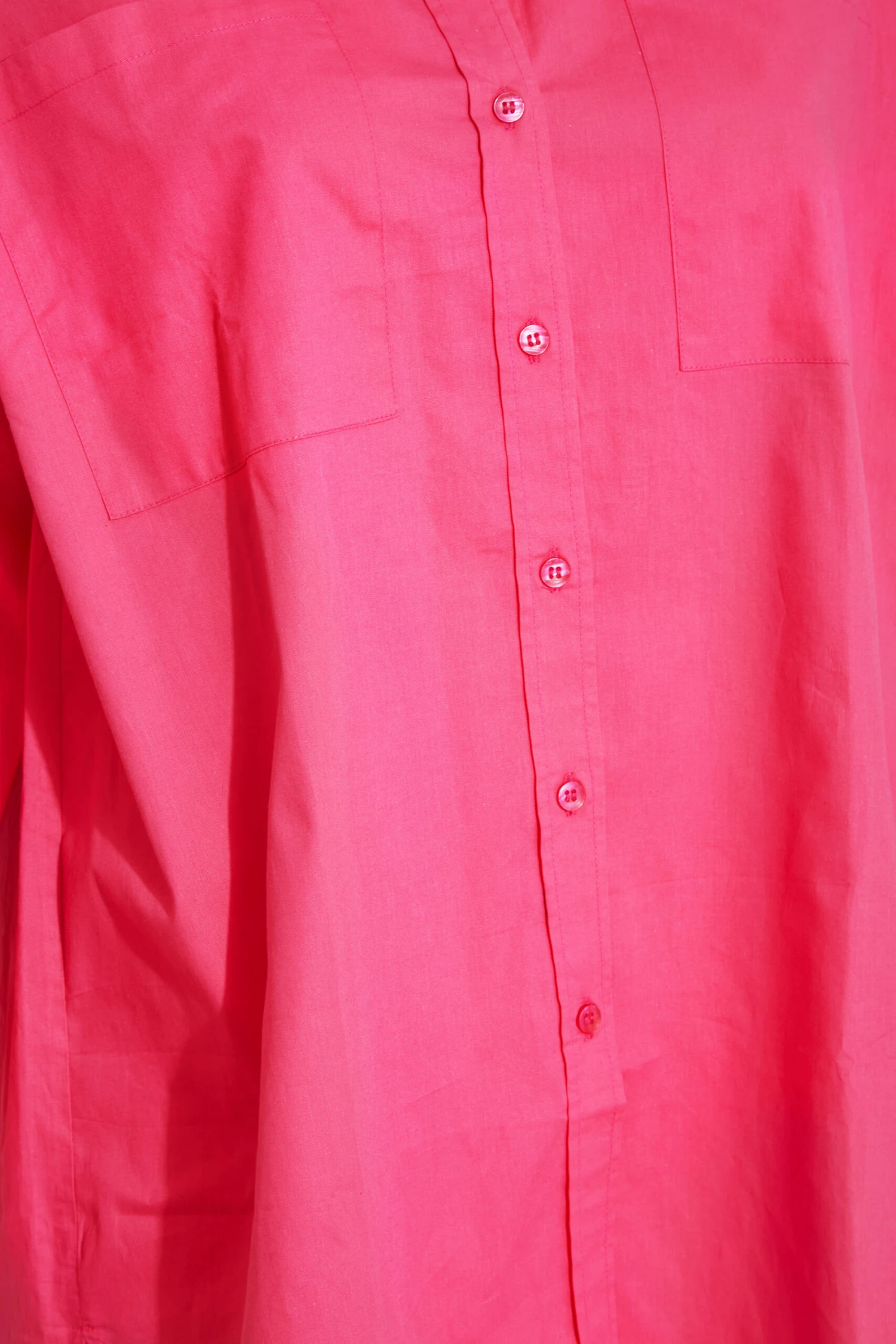 LIMITED COLLECTION Curve Hot Pink Oversized Boyfriend Shirt 4 LIMITED COLLECTION Curve Hot Pink Oversized Boyfriend Shirt - Image 4