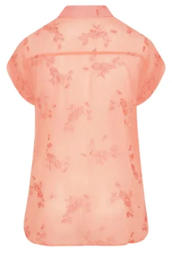 YOURS Curve Pink Floral Print Embroidered Shirt 11 YOURS Curve Pink Floral Print Embroidered Shirt -Outlet Stylo Wise Store a4bc923e 8060 4e 173863 Y scaled
