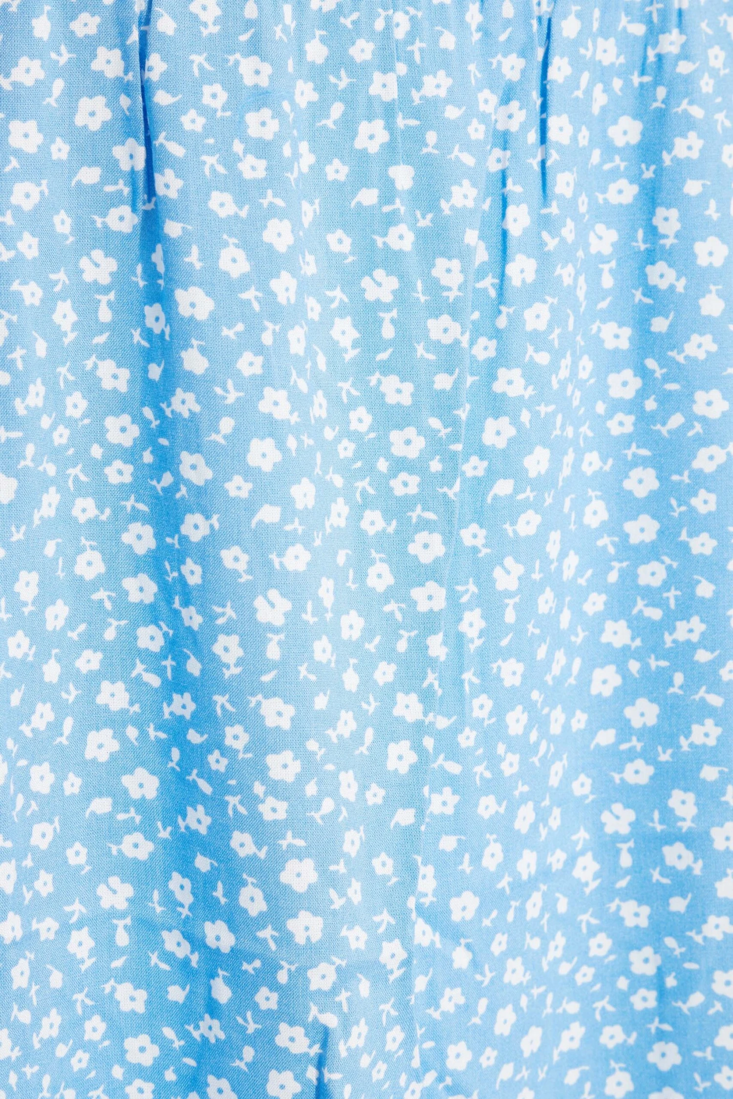 LIMITED COLLECTION Curve Blue Ditsy Midaxi Dress 5 LIMITED COLLECTION Curve Blue Ditsy Midaxi Dress - Image 5