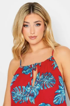 YOURS Curve Red Tropical Print Tiered Beach Dress 8 YOURS Curve Red Tropical Print Tiered Beach Dress -Outlet Stylo Wise Store a67d9848 cadb 4a 150347 D scaled