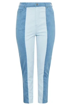 YOURS Curve Blue Two Tone Stretch MOM Jeans 7 YOURS Curve Blue Two Tone Stretch MOM Jeans -Outlet Stylo Wise Store a6a3c046 fc82 4f 142922 F scaled
