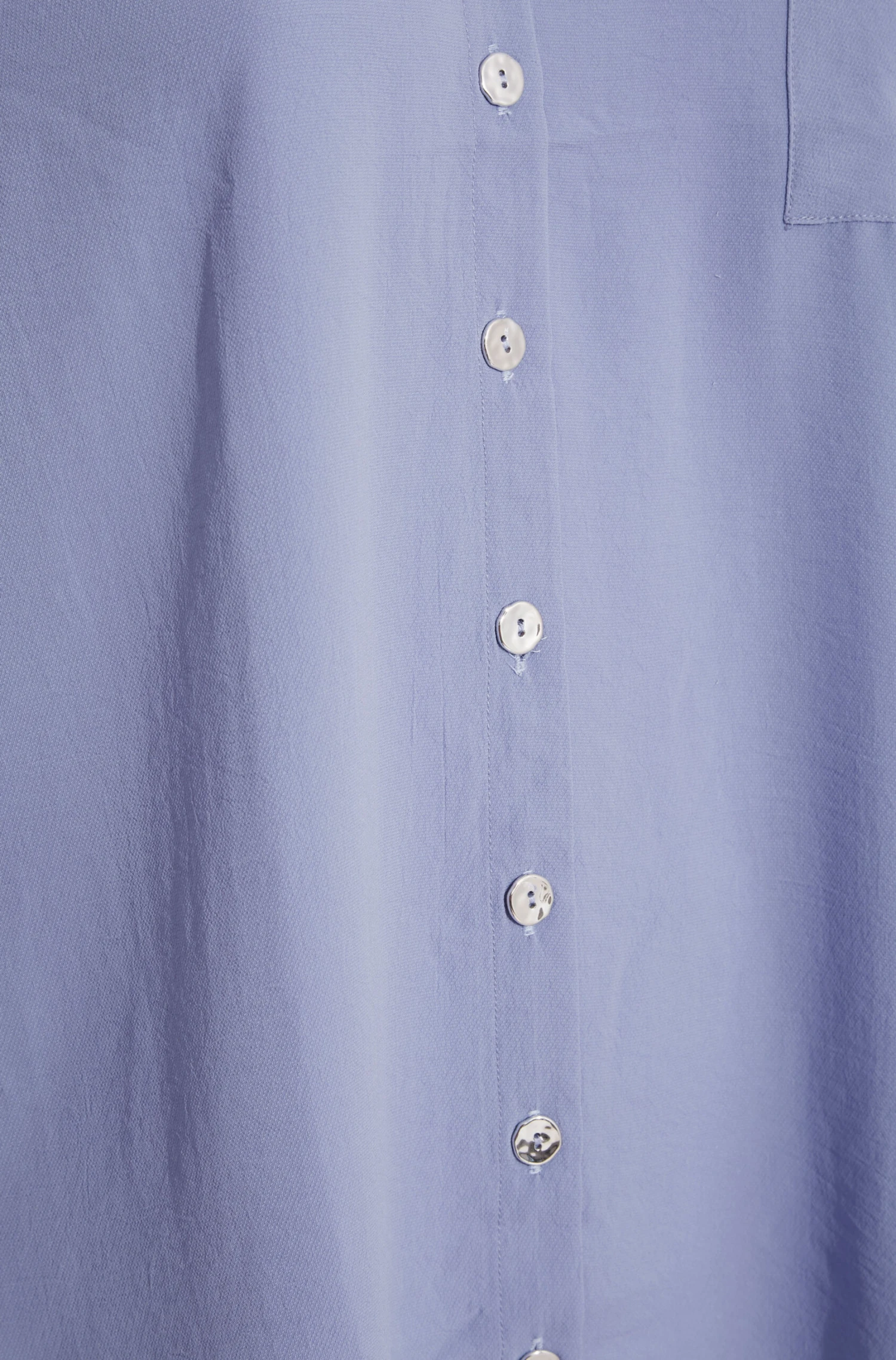 YOURS Curve Purple Button Through Shirt 6 YOURS Curve Purple Button Through Shirt - Image 6