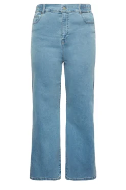 YOURS Curve Light Blue Elasticated Waist Stretch Wide Leg Jeans 9 YOURS Curve Light Blue Elasticated Waist Stretch Wide Leg Jeans -Outlet Stylo Wise Store aa8b19cc df58 4d 143240 X scaled