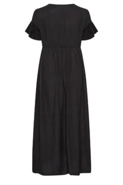 LIMITED COLLECTION Curve Black Frill Sleeve Cotton Maxi Dress 11 LIMITED COLLECTION Curve Black Frill Sleeve Cotton Maxi Dress -Outlet Stylo Wise Store aae2cfbc 35d7 48 215680 Y scaled