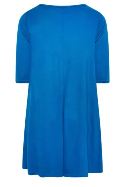 YOURS Curve Cobalt Blue Drape Pocket Dress 11 YOURS Curve Cobalt Blue Drape Pocket Dress -Outlet Stylo Wise Store ab382a94 4619 45 301911 Y scaled