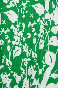 YOURS Curve Green Floral Split Front Dress -Outlet Stylo Wise Store ad651acc 65f4 48 301904 Z scaled