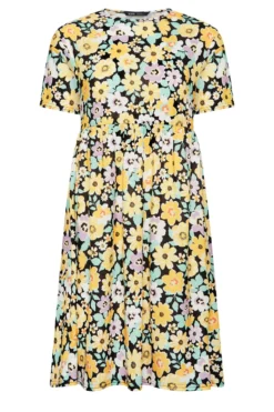 YOURS PETITE Curve Yellow Floral Print Smock Dress 11 YOURS PETITE Curve Yellow Floral Print Smock Dress -Outlet Stylo Wise Store ae9e4481 39b4 41 174426 X scaled