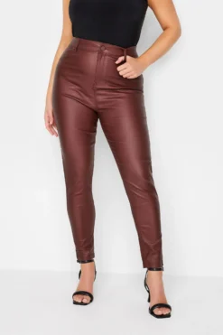 YOURS Curve Burgundy Red Coated Skinny Stretch AVA Jeans 11 YOURS Curve Burgundy Red Coated Skinny Stretch AVA Jeans -Outlet Stylo Wise Store afe4611d 84e9 42 143052 A scaled