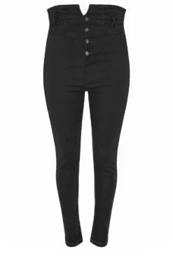 YOURS Curve Black Corset Waist Stretch Skinny AVA Jeans 9 YOURS Curve Black Corset Waist Stretch Skinny AVA Jeans -Outlet Stylo Wise Store b160dbc9 ca40 4a 142800 F scaled