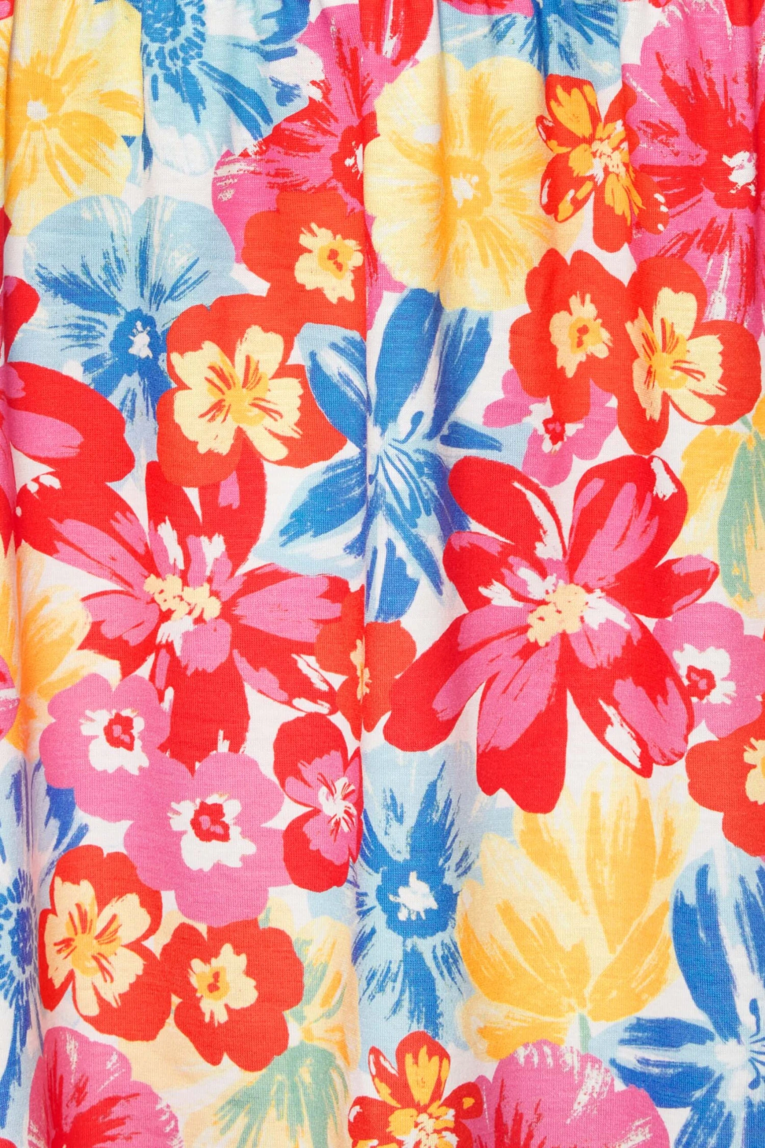 LIMITED COLLECTION Curve Red Floral Print Sweetheart Dress 4 LIMITED COLLECTION Curve Red Floral Print Sweetheart Dress - Image 4