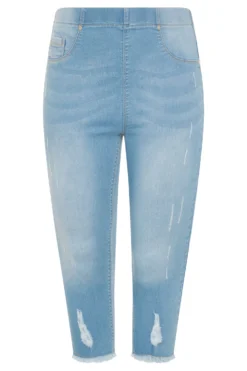 YOURS FOR GOOD Light Blue Cat Scratch Cropped JENNY Jeggings -Outlet Stylo Wise Store b2b1fd05 e38a 41 144370 F scaled