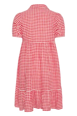 LIMITED COLLECTION Curve Red Gingham Dipped Hem Smock Dress 11 LIMITED COLLECTION Curve Red Gingham Dipped Hem Smock Dress -Outlet Stylo Wise Store b2b96741 eb1e 47 214400 Y scaled