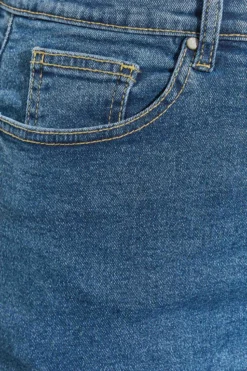 YOURS Curve Mid Blue Ripped Stretch Wide Leg Jeans 11 YOURS Curve Mid Blue Ripped Stretch Wide Leg Jeans -Outlet Stylo Wise Store b39cef91 0aca 4b 143029 Z scaled