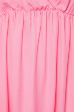 LIMITED COLLECTION Curve Pink Frill Sleeve Wrap Tunic Dress 11 LIMITED COLLECTION Curve Pink Frill Sleeve Wrap Tunic Dress -Outlet Stylo Wise Store b5507f88 6472 40 215501 Z scaled