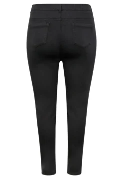 YOURS Curve Black Diamante Hem Stretch JENNY Jeggings -Outlet Stylo Wise Store b57c44b6 05cc 41 143085 Y scaled