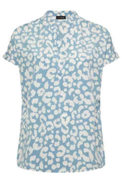 YOURS Curve Blue Animal Print Half Placket Blouse 10 YOURS Curve Blue Animal Print Half Placket Blouse -Outlet Stylo Wise Store b5e9811c 0aa3 42 174249 X scaled