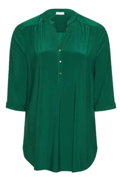 YOURS LONDON Curve Green Half Placket Shirt 10 YOURS LONDON Curve Green Half Placket Shirt -Outlet Stylo Wise Store b7650f64 0289 4a 161923 X scaled