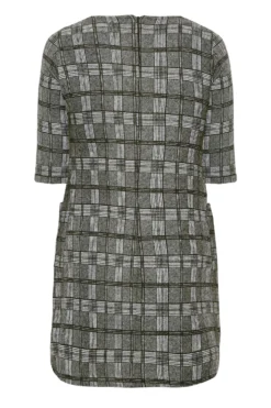 YOURS Curve Grey Check Print Soft Touch Tunic Dress 11 YOURS Curve Grey Check Print Soft Touch Tunic Dress -Outlet Stylo Wise Store b845a4ad b008 4d 301507 Y scaled