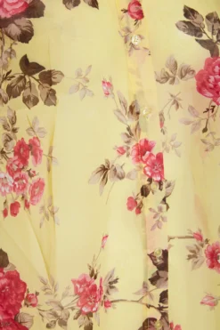 YOURS Curve Yellow Floral Print Sleeveless Swing Blouse -Outlet Stylo Wise Store b90a089a d3a9 42 173874 Z scaled