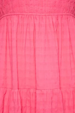 LIMITED COLLECTION Curve Hot Pink Textured Tiered Smock Dress 10 LIMITED COLLECTION Curve Hot Pink Textured Tiered Smock Dress -Outlet Stylo Wise Store b9870bbd e935 42 215542 Z scaled