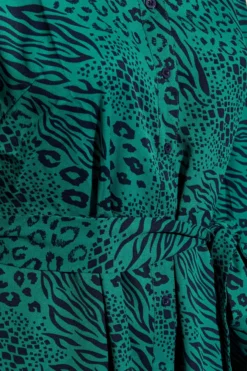 YOURS LONDON Curve Green Animal Print Shirt Dress 9 YOURS LONDON Curve Green Animal Print Shirt Dress -Outlet Stylo Wise Store bc5ea5ff 4d0e 4e 161608 Z scaled