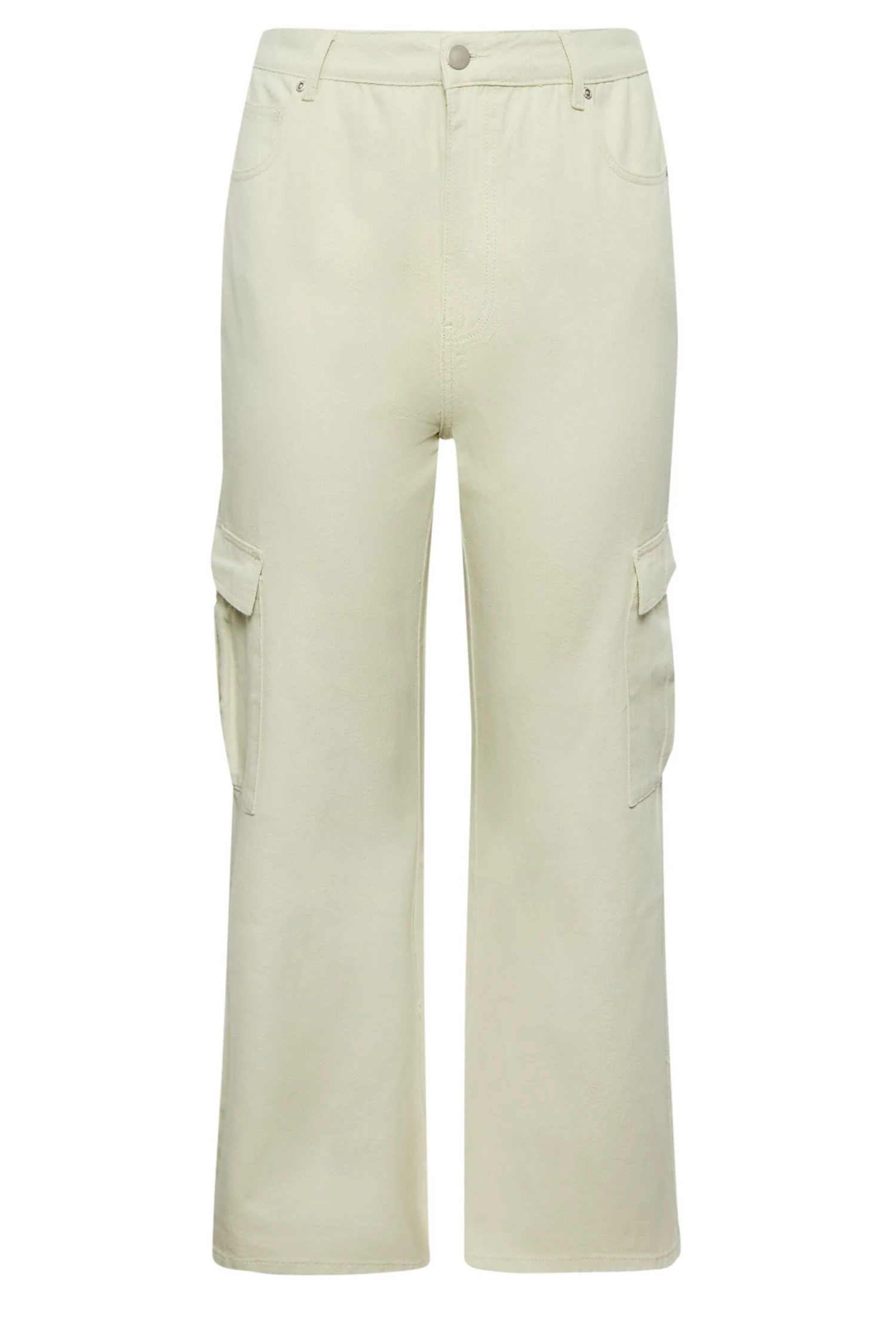 YOURS Curve Stone Brown Cargo Jeans 5 YOURS Curve Stone Brown Cargo Jeans - Image 5