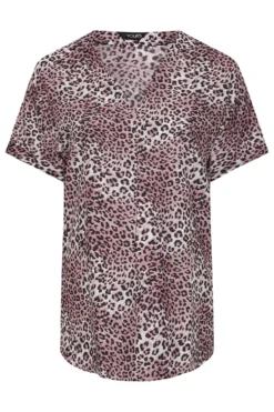 YOURS Curve Purple Leopard Print Pleat Front V-Neck Top 10 YOURS Curve Purple Leopard Print Pleat Front V-Neck Top -Outlet Stylo Wise Store bc944404 afc7 41 173959 X scaled