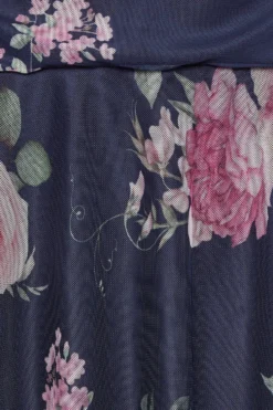 YOURS LONDON Curve Blue Floral Cowl Neck Mesh Dress 9 YOURS LONDON Curve Blue Floral Cowl Neck Mesh Dress -Outlet Stylo Wise Store be1523db 4962 4e 162117 Z scaled