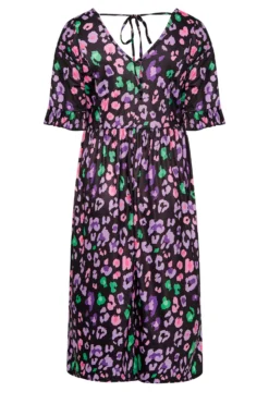 YOURS Curve Black Animal Print Smock Midi Dress 11 YOURS Curve Black Animal Print Smock Midi Dress -Outlet Stylo Wise Store c192933e f415 4c 137508 Y scaled