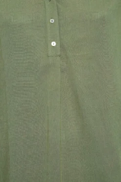 YOURS Curve Khaki Green Half Placket Blouse 9 YOURS Curve Khaki Green Half Placket Blouse -Outlet Stylo Wise Store c45ec12e 0953 4d 174277 Z scaled