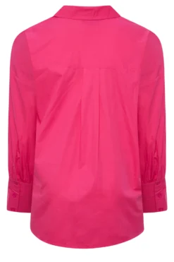 YOURS Curve Pink Oversized Poplin Shirt 11 YOURS Curve Pink Oversized Poplin Shirt -Outlet Stylo Wise Store c5a763b1 91ae 4d 131747 Y scaled